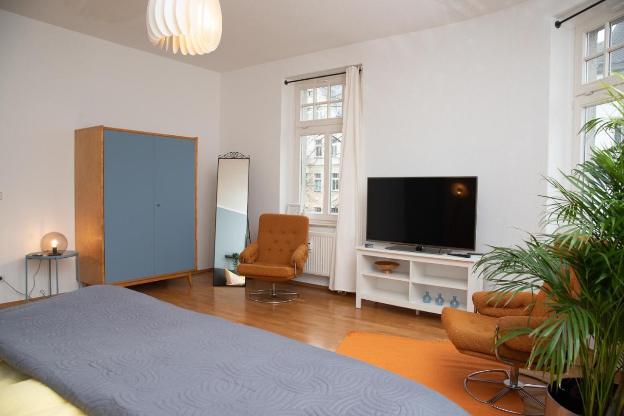 Kaßberg Apartment im Retro-Stil / Netflix&WIFI Chemnitz Exterior foto